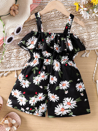 Daze Blooming Floral Romper | Girls Rompers - i-diya