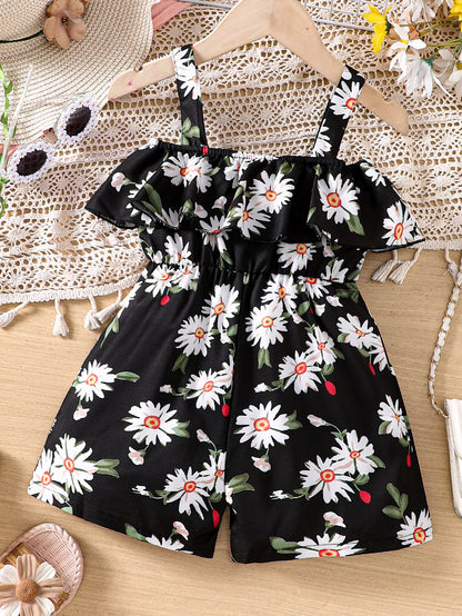 Daze Blooming Floral Romper | Girls Rompers - i-diya