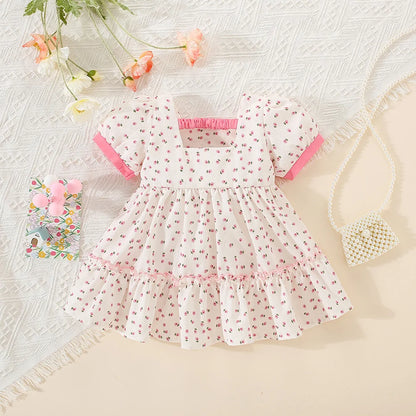 Flowering Quince Summer Dress | Baby Girl Summer Dresses - i-diya