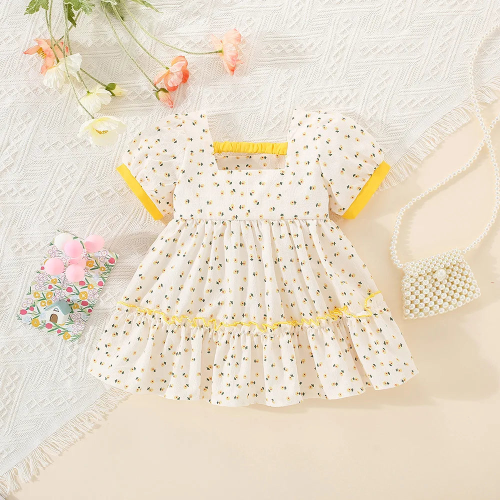 Flowering Quince Summer Dress | Baby Girl Summer Dresses - i-diya