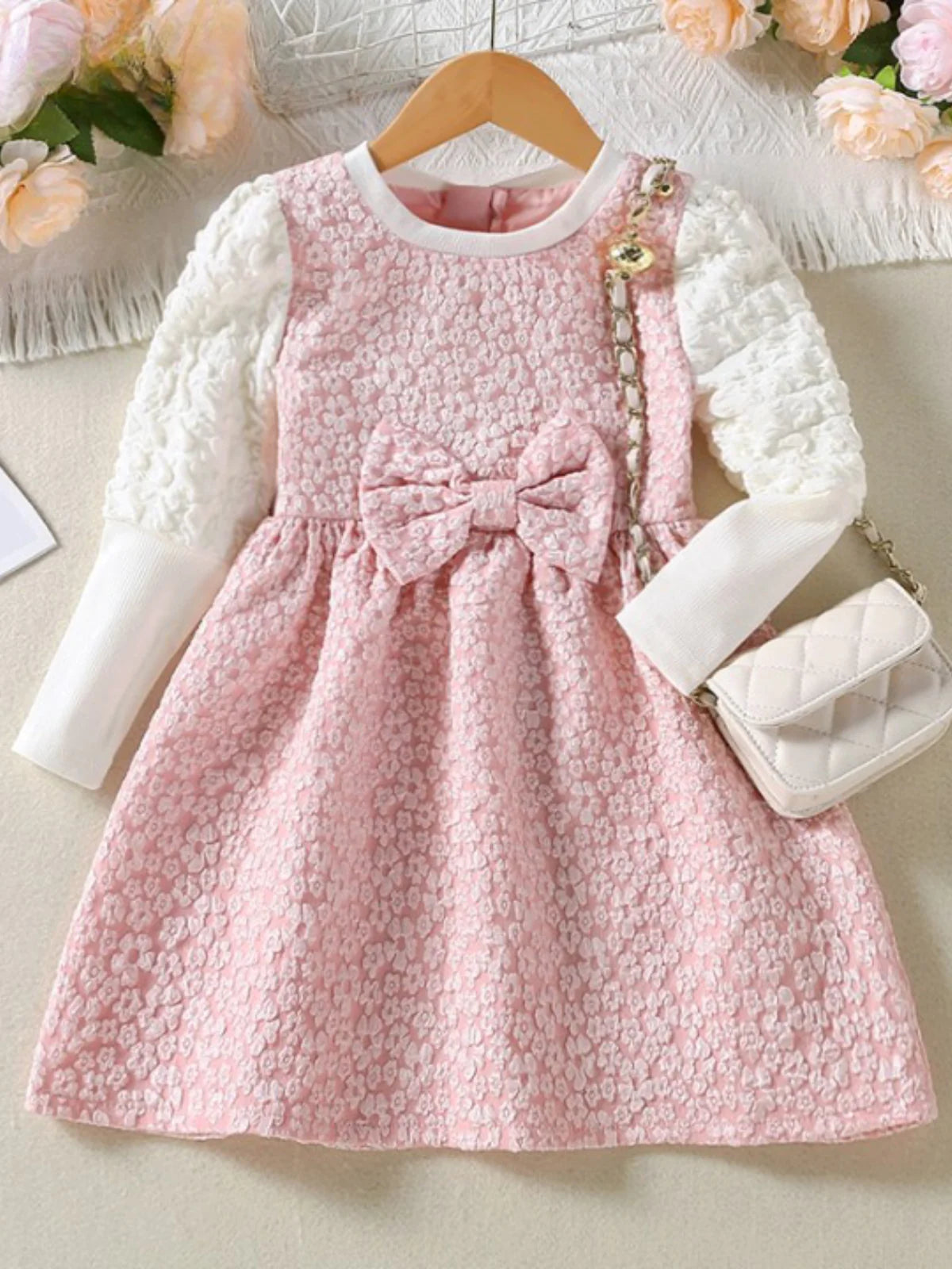 Twilight Flower Lace Dress | Baby Girl Party Dress - i-diya