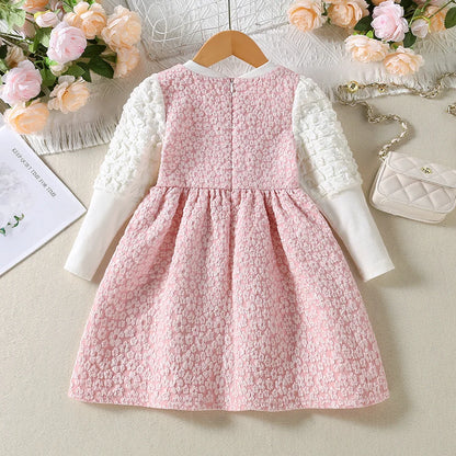 Twilight Flower Lace Dress | Baby Girl Party Dress - i-diya